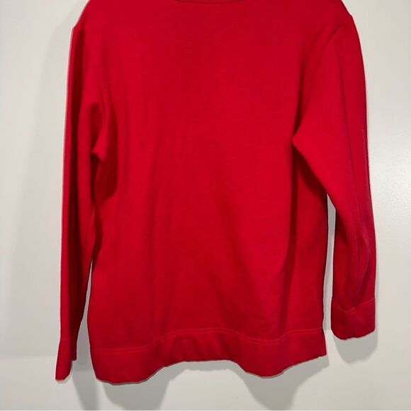 Bobbie Brooks “Ugly Sweater” Christmas Crewneck - Red, Size Small - Picture 6 of 11